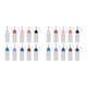 thumbnail image 1 of Moyic 10ML Oil Dropper Bottles with Steel Refillable Drip Needle Essential Storage Container for Professional Travel Random Color 2piezas, 1 of 6