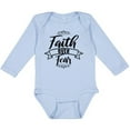thumbnail image 3 of Inktastic Cancer Awareness Faith Over Fear Boys or Girls Long Sleeve Baby Bodysuit, 3 of 5