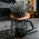 thumbnail image 4 of Yuarrent Olla de goteo de 600ml, resistente a temperaturas, práctica, fácil de hacer, la cafetera tiene suavidad Cocina y Comedor 600ml (transparente), 4 of 6