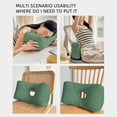 thumbnail image 6 of Hmgxay Lumbar Support Pillow, Corduroy Back Cushion for Office Chair, Comfortable Waist Support Pad for Long-Term Sitting, Ergonomic Lower Back Pillow for Home and Car, 6 of 6