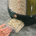thumbnail image 5 of Grain and Rice Dispenser, Rotating 360° Kitchen Dry Food Storage Container with 6 Compartments, 5 of 7