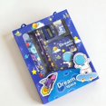 thumbnail image 4 of Yuehao Schol Stationery Set for ki-ds, Cute Stationery Box for Primary and Kindergarten, Complete Drawing Kit with Ruler, Pencils, Sharpener, Eraser, Notebook, Class Gift (Sky Blue), 4 of 5