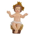 thumbnail image 3 of Figura del Niño Jesús Figura del Niño Jesús Muñeca Resina Coleccionable Pintada a Mano Cristo S, 3 of 9
