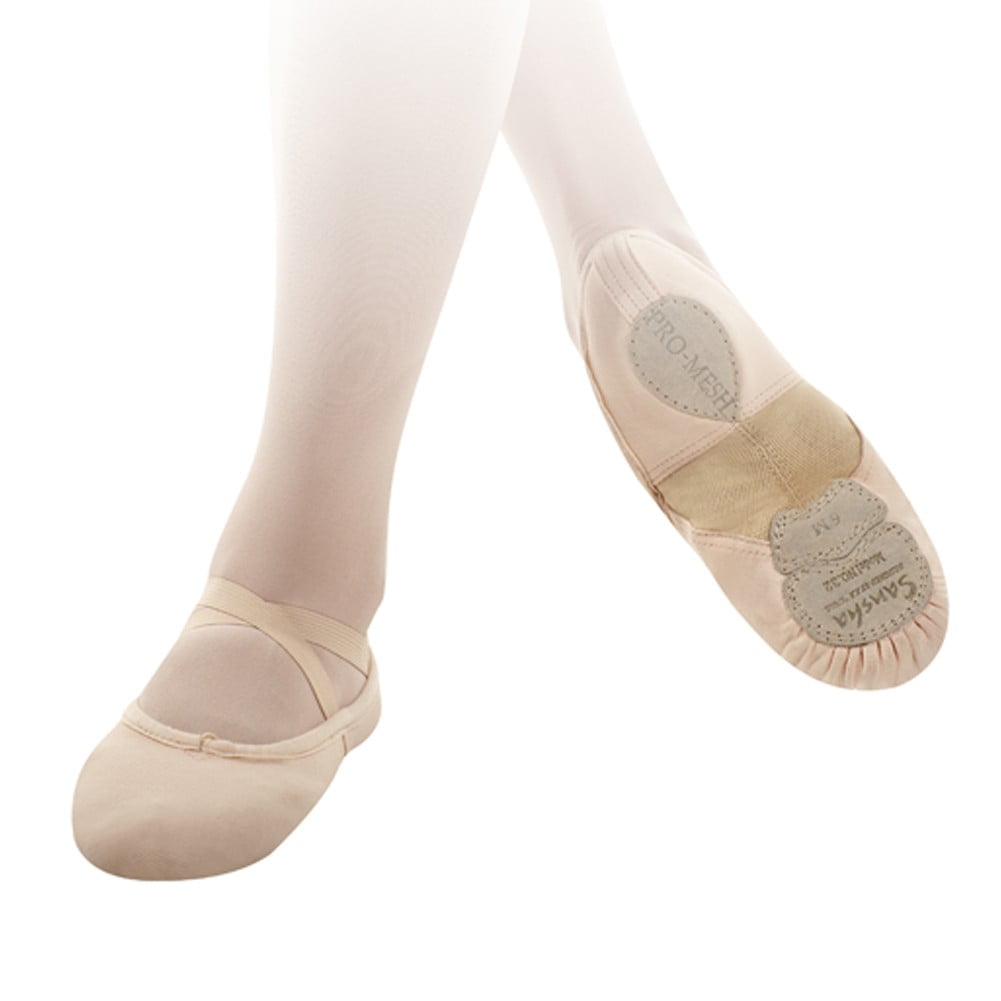 mesh ballet pumps