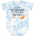 thumbnail image 3 of Inktastic I Love My Grandpa to the Moon and Back Boys or Girls Baby Bodysuit, 3 of 5
