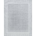 thumbnail image 3 of 8x10 Water Resistant, Large Indoor Outdoor Rugs for Patios, Front Door Entry, Entryway, Deck, Porch, Balcony | Outside Area Rug for Patio | Gray, Diamond | Size: 7'11'' x 10'3'', 3 of 8