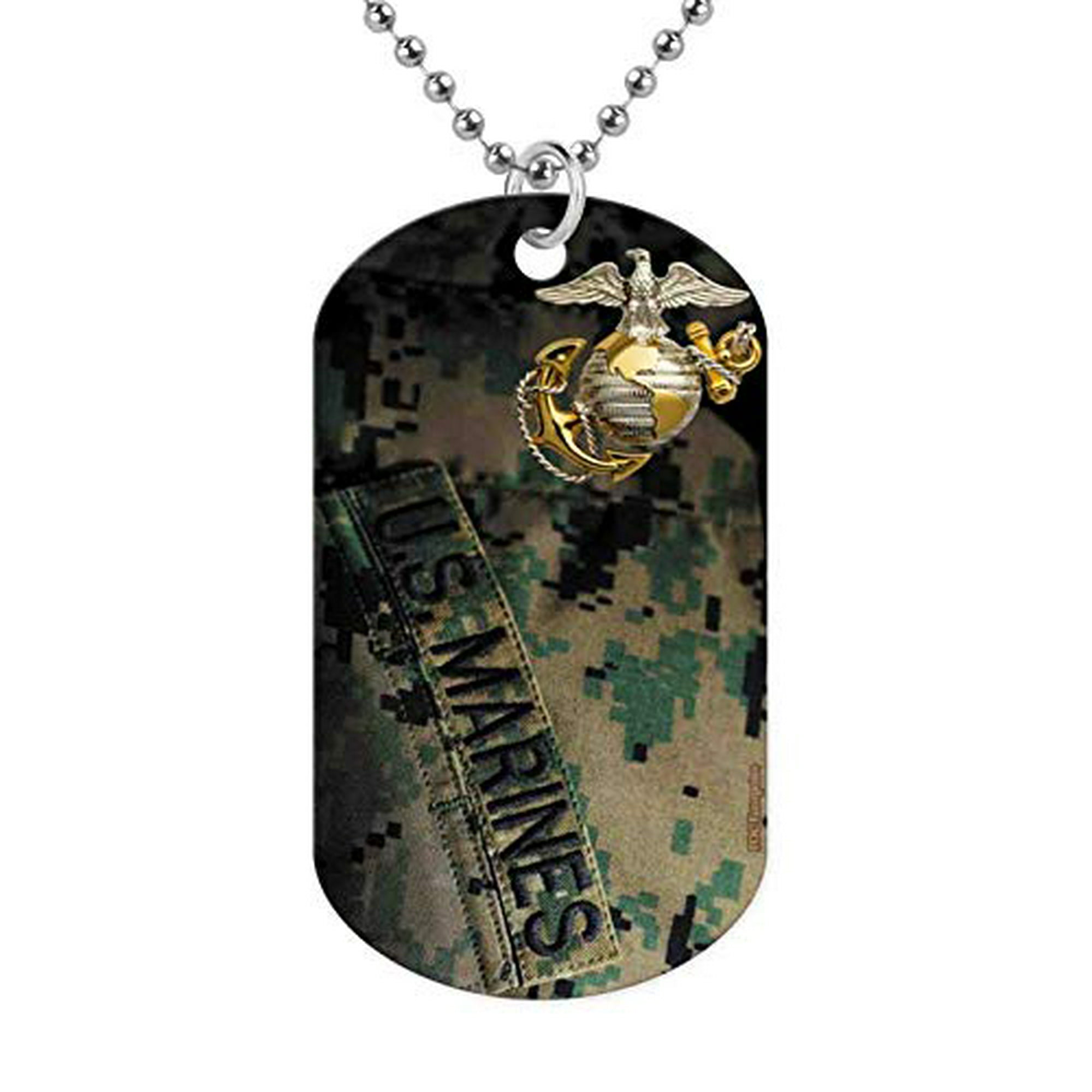 Eagle globe and anchor necklace deals