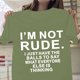 thumbnail image 3 of Xuyuer Funny Slogan Print Casual Blouse - Women's Loose Fashion Top, Breathable and Soft for Daily Wear, Friend Hangouts, Humorous Relaxed Style, and Playful Weekend Streetwear, 3 of 5