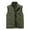 Army Green#A02, variant on gbyLJF Mens Vest Outerwear Fall Outdoors Safari Cargo Vests Travel Photo Work Fishing Cargo Tool Vest Multi-pockets Outerwear