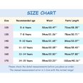 thumbnail image 4 of CONZONE Boys Baggy Jeans Wide Leg Casual Jeans for Child Y2K Elastic Waist Fall Streetwear Denim Pants with Pockets, 4 of 8