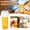 Yellow, variant on Medication Storage, Empty Pharmaceutical Bottle With Double-Sided Cap - Child-Resistant Yet Easy To Open, Empty Medication Container - Home Storage, Pharmaceutical Use,