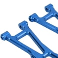 thumbnail image 4 of 2PCS RC Rear Lower Arms Aluminum Alloy Rear Lower Suspension Swing Arm for 1/16 Remote Control Car Blue, 4 of 5