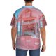 thumbnail image 3 of Fotbe Pastel Pink Beach Cafe Camisa Estampada de Manga Corta para Hombre, Casual de Verano, Estilo Playero, Sin Arrugas-Small, 3 of 5