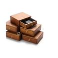 thumbnail image 7 of Jewelry Box Solid Wood Jewelry Storage Box Earrings Jewelry Wenwan Box Organizer Box, 7 of 7