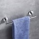 thumbnail image 2 of Barra de toalla de baño de 60 cm, toallero de acero inoxidable para baño, toallero de cocina, soporte de pared, acabado pulido,, 2 of 5
