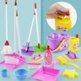 thumbnail image 4 of TISHITA Kids Cleaning Toy Cleaning Tools Role Play Toy Household Cleaning Tools Dust Pan, 4 of 8