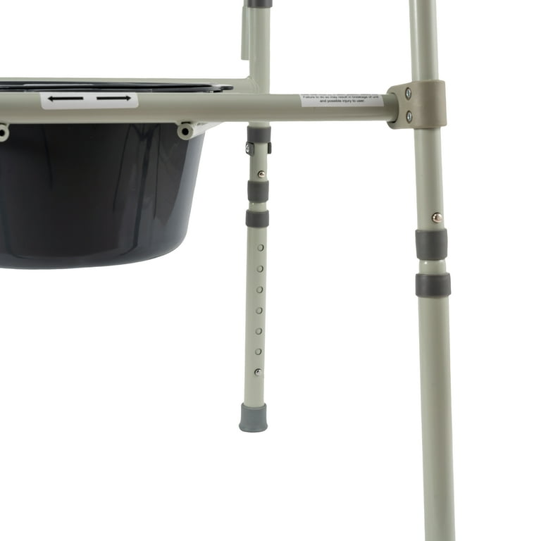 3 IN 1 Steel Folding Commode - North Coast Medical