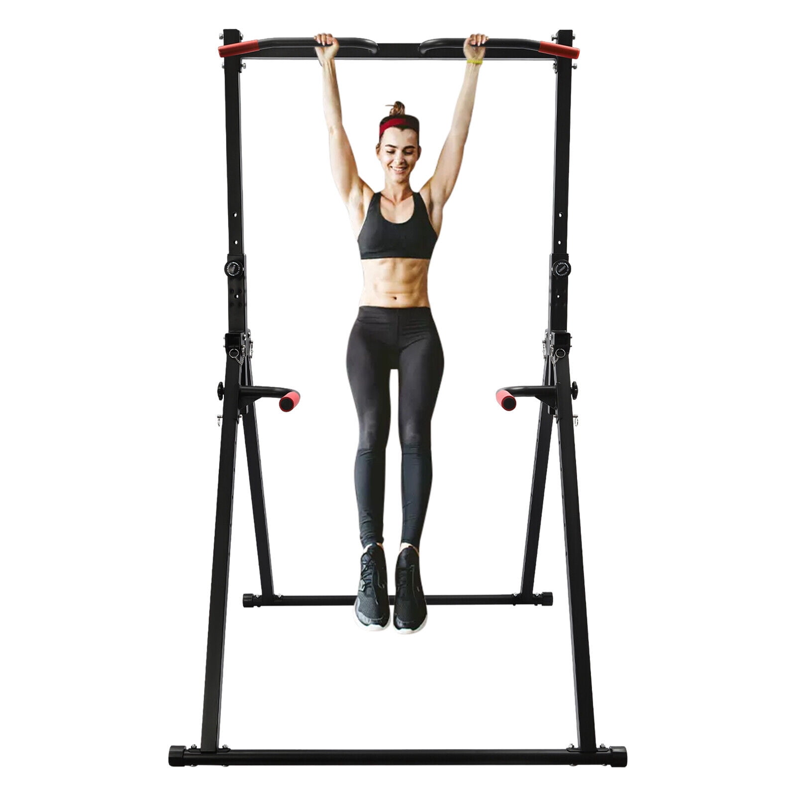 Adjustable Horizontal Bar Pull Up Dip Station Bar for Home Gym Strength Train