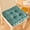 Pale Green, variant on Taotanxi Square Floor Pillows, Large Floor Cushion for Adults Kids, Meditation Floor Pillow Seating Cushion with Shredded Memory Foam and Silk Wadding, 15"x15"x3" Pale Green