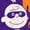 PURPLE, variant on Peanuts - Halloween Poster - Youth Boys Short Sleeve Graphic T-Shirt