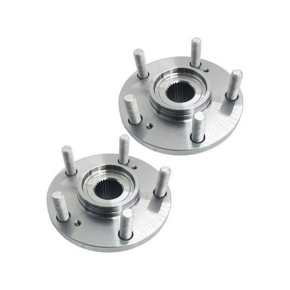 Front Wheel Hub Assembly Set - Compatible with 2006 - 2012 Hyundai Sonata 2007 2008 2009 2010 2011