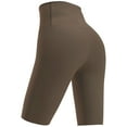 thumbnail image 1 of Gibobby Yoga pants cortos mujer Pantalones de equitación de polainas para mujer Primavera y verano Ropa exterior Pantalones de yoga ajustados(Café,M), 1 of 5