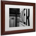 thumbnail image 2 of Trademark Fine Art "Bleeker" Canvas Art by Yale Gurney, White Matte, Wood Frame, 2 of 4