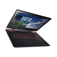 thumbnail image 3 of Lenovo IdeaPad Y700-14ISK 80NU - Intel Core i7 - 6700HQ / up to 3.5 GHz - Win 10 Home 64-bit - Radeon R9 M375 - 8 GB RAM - 128 GB SSD + 1 TB HDD - 14" IPS 1920 x 1080 (Full HD) - Gigabit Ethernet - Wi-Fi 5 - black - kbd: US, 3 of 14