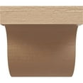 thumbnail image 2 of 11"W x 11"D x 11"H Wide Del Monte Rough Cedar Woodgrain TimberThane Corbel, Primed Tan, 2 of 6