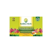 Buddha's Herbs Natural 100% Pure Raspberry Leaf Herbal Tea, 22-count Tea Bags (2 Pack)