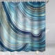 thumbnail image 1 of Cortina de ducha de baño de mármol, línea de teñido de halo, cortinas de ducha de tela impermeable con ganchos, cortina de ducha abstracta de acuarela, tela de 70x70 pulgadas, 1 of 6
