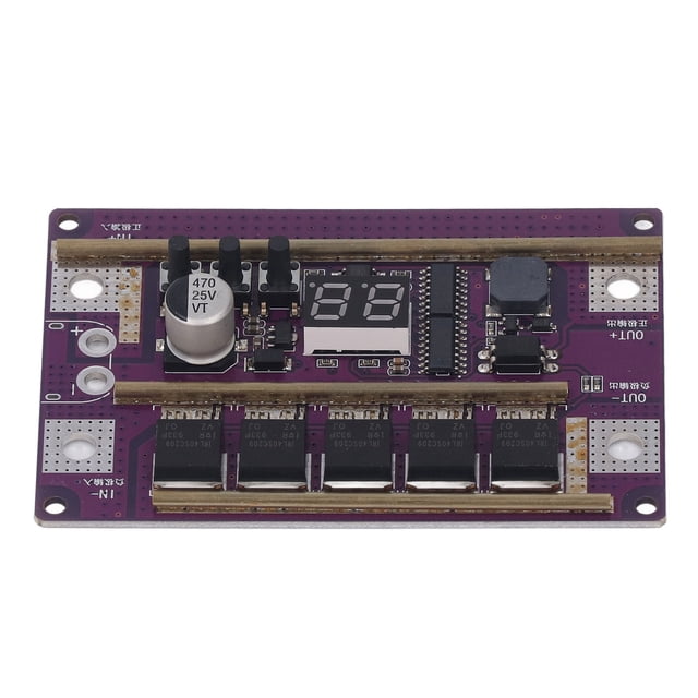 Placa de circuito de soldadura por puntos de bricolaje pantalla digital Placa de soldador por puntos de corriente grande Salida de alta potencia de 12 V para batería ANGGREK Otros