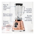 thumbnail image 3 of Licuadora Oster Clásica con Perilla Ergonómica 3 Velocidades Rosa Cobre, 3 of 4