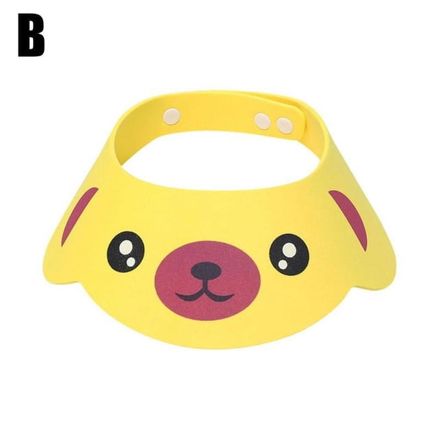 ZXCVWWE 3 Color Baby Shower Adjustable Hair Wash Hat For Kids Ear Protection Children Bathing U3V9 Shower Cove Shampoo Head