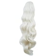 thumbnail image 2 of Dengmore 24 Inch Ponytail Extension Claw Long Curly Wavy Tail Natural Soft Clip In Hair Extension Synthetic Hairpiece For Women Natural Looking Wigs for Daily Party, 2 of 3