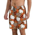 thumbnail image 2 of Goofa Various Pumpkins Printed Mens Swim Trunks Summer Quick Dry Short Beach Swimwear Bathing Suits-XX-Large, 2 of 9