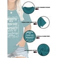 thumbnail image 4 of XCHQRTI Womens Music Plus Size Tshirt Graphic Smooth As Tennessee Whiskey Oversized Tops Short Sleeve Tshirt, 4 of 10