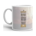 thumbnail image 2 of He is my Refuge and my Fortress my God in Whom I Trust Christian Coffee Tea Ceramic Mug Office Work Cup Gift 11 oz, 2 of 3