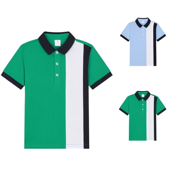 MuXiKeJi Clothes Polo Shirts for Boys Size 14 Button Down Shirt Letter Print Short Sleeve Shirt Loose Comfortable Beach Holiday Shirts T Shirts for Boys And Girls
