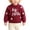 Hot Pink, variant on Toddler Girls Big Sister Knit Sweater, Long Sleeve Crew Neck Pullover Sweater with Daisy Embroidery, Soft Knit Sweater for Fall Outfit (Red, 3-6 Months)
