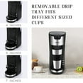 CozyHome Single Serve Coffee Maker Brewer for KCup Capsule, Kuerig