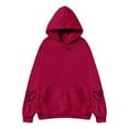 thumbnail image 3 of Sweat à Capuche Réversible Imprimé pour Femmes avec Poches Manches Longues Décontracté 100 pour Cent Polyester Vêtements d'Automne pour Adolescentes Petit Sweat à Capuche pour Femmes avec Fermeture Éclair, 3 of 3