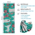 thumbnail image 2 of Great Pyrenees Dog and Pioneer Flower Hot Yoga Mat Towel Non Slip for Hot Yoga - Quick-Drying Yoga Mat Cover with 4 Corner Pockets with Travel Bag - Hot Yoga Towel Non Slip 70"x26", 2 of 6