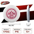 thumbnail image 2 of Wham-O Frisbee Official Ultimate 175g Flying Disc, 10.75 Inch, Professional Training, for Competition and Outdoor Fun -1 Pack, 2 of 7