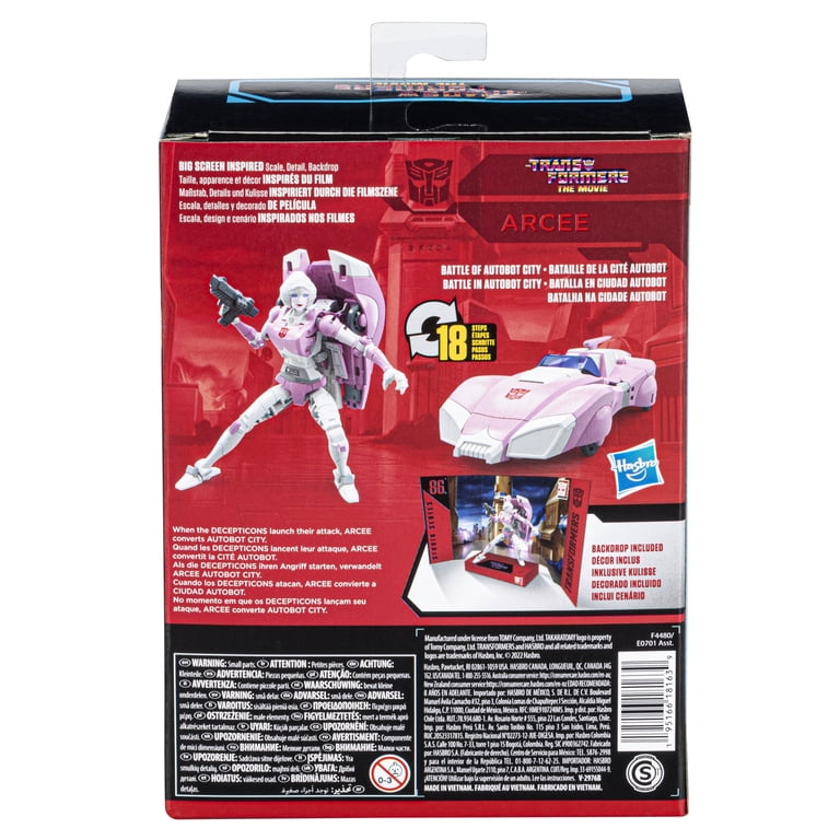 Transformers Studio Series 86-16 Deluxe Arcee Cybertron Toy from