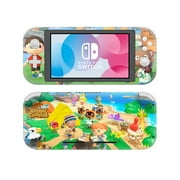 Nintendo Switch Lite Sticker Skin Decals Animal Crossing, Cute Cartoon Full Body Wrap Anti Scratch, Cover for Joy-Con Controller, NS Console Switch Lite Accessories (Animals Mix 7)