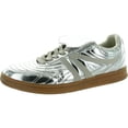 thumbnail image 1 of Zapatilla Steve Madden Madrid para mujer plateada con tacón de 2,54 cm 10US, 1 of 3