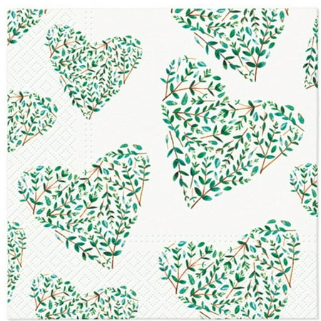 Keep Unique Everyday Printed Decorative Luncheon Paper Napkins, Assorted Color, 20/Pack