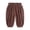Coffee, variant on Baby Long Bloomers Girls Wide Leg Pants Casual Flowy Elastic Waist Palazzo Harem Trousers with Pockets 18 24 Months (Coffee,18-24 Months)