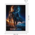 thumbnail image 2 of Star Man-dalorian-War Picture Paintings Canvas Diamond Art Prints Wall Decoration DIY Full Drill Diamond Dots Home Gifts, 2 of 8
